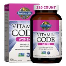 Multivitamínico Garden of Life Vitamin Code para mulheres 120 cápsulas Multivitamínico Garden of Life Vitamin Code para mulheres 120 cápsulas