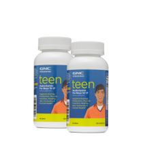 Multivitamínico GNC Milestones Teen para Meninos 12-17 Kit com 2 Multivitamínico GNC Milestones Teen para Meninos 12-17 Kit com 2