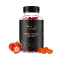 Multivitamínico Gummy Black Girl Vitaminas uma vez ao dia 30 mL Multivitamínico Gummy Black Girl Vitaminas uma vez ao dia 30 mL