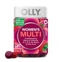 Multivitamínico Gummy OLLY para mulheres, vitaminas A, D, C, E, biotina Multivitamínico Gummy OLLY para mulheres, vitaminas A, D, C, E, biotina