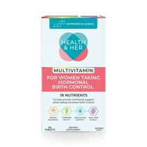 Multivitamínico Health and Her 60 Comprimidos Suplemento para 1 Mês