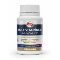 Multivitamínico Imunomult Vitafor 60 Cápsulas Suporte à Imunidade Multivitamínico Imunomult Vitafor 60 Cápsulas Suporte à Imunidade