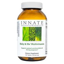 Multivitamínico INNATE Response Formulas Baby & Me Prenatal 120 comprimidos