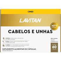 Multivitamínico Lavitan Cabelos E Unhas Com 60 Cápsulas