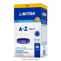 Multivitamínico Lavitan Cruzeiro AZ 30 Comprimidos