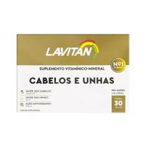 Multivitamínico Lavitan Para Cabelos E Unhas 30 Comprimidos