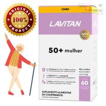 Multivitamínico Lavitan Sênior 50+ Mulher com 60 comprimidos