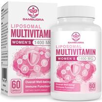 Multivitamínico lipossomal Sambugra para mulheres 1400mg 60 cápsulas