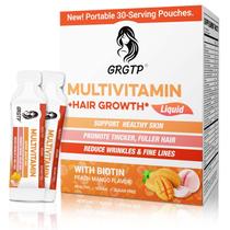 Multivitamínico Líquido GRGTP Biotina 10.000 mcg Sabor Pêssego e Manga 450 ml Multivitamínico Líquido GRGTP Biotina 10.000 mcg Sabor Pêssego e Manga 450 ml
