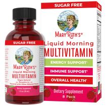 Multivitamínico Líquido Matutino MaryRuth Organics Frambuesa 30ml Paquete de 8