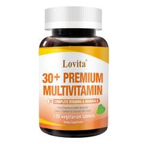 Multivitamínico Lovita Premium 30+ Adultos com Enzimas e Açafrão
