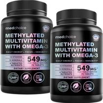 Multivitamínico MEDCHOICE Metilado com Ômega-3 70 comprimidos Multivitamínico MEDCHOICE Metilado com Ômega-3 70 comprimidos