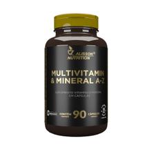 Multivitamínico Mineral A-z 90 Cápsulas - Alisson Nutrition