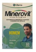 Multivitamínico Minerovit Homem 60 Cps - Cifarma Multivitamínico Minerovit Homem 60 Cps - Cifarma