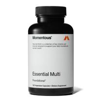 Multivitamínico Momentous Essential para mulheres e homens 30 porções Multivitamínico Momentous Essential para mulheres e homens 30 porções