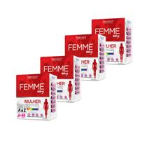 MULTIVITAMINICO MULHER FEMME WAY 500MG - PREVENT PHARMA 4und MULTIVITAMINICO MULHER FEMME WAY 500MG - PREVENT PHARMA 4und