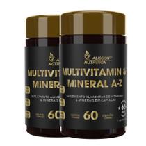 Multivitamínico Multimineral A-z 2x60 cápsulas Alisson Nutrition