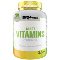 Multivitamínico Multivitamins 90 Cápsulas BRN Foods