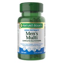 Multivitamínico Nature's Bounty de Alta Potência Masculino 100 Cápsulas Multivitamínico Nature's Bounty de Alta Potência Masculino 100 Cápsulas