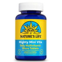 Multivitamínico Nature's Life Mighty Mini Vite - 240 Comprimidos