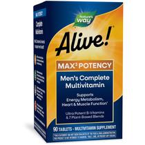 Multivitamínico Nature's Way Alive! Comprimidos Masculinos Max3 90