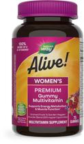 Multivitamínico Nature's Way Alive! Goma feminina premium 75 Multivitamínico Nature's Way Alive! Goma feminina premium 75