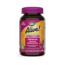Multivitamínico Nature's Way Alive! Gomas femininas com mais de 50 unidades Multivitamínico Nature's Way Alive! Gomas femininas com mais de 50 unidades
