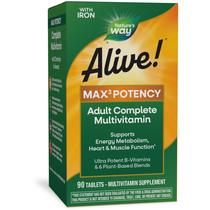Multivitamínico Nature's Way Alive! Max3 Potency 90 comprimidos
