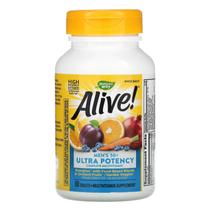 Multivitamínico Nature's Way Alive! Uma vez por dia, 50 ou mais de 60 comprimidos masculinos Multivitamínico Nature's Way Alive! Uma vez por dia, 50 ou mais de 60 comprimidos masculinos