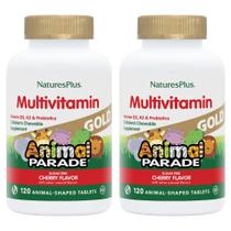 Multivitamínico Natures Plus Animal Parade Gold Kids 120 comprimidos Multivitamínico Natures Plus Animal Parade Gold Kids 120 comprimidos