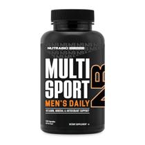 Multivitamínico NutraBio Multisport para homens 120 cápsulas