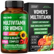 Multivitamínico NUTRAHARMONY 47 em 1 para mulheres - 90 cápsulas Multivitamínico NUTRAHARMONY 47 em 1 para mulheres - 90 cápsulas