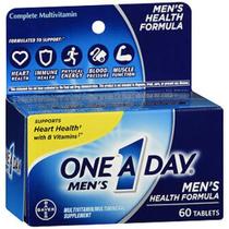 Multivitamínico One A Day Men's Health Formula - Comprimidos Multiminerais 60 Comprimidos por One-A-Day (pacote com 4)