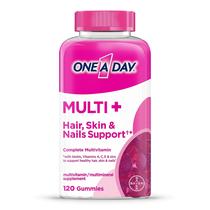 Multivitamínico ONE A DAY Multi+ Gummy - Cabelo, Pele e Unhas (120 unidades)