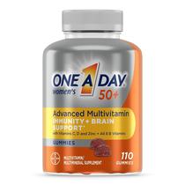 Multivitamínico ONE A DAY, para mulheres com mais de 50 gomas, 110 unidades