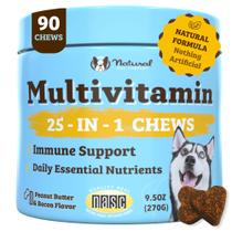 Multivitamínico para cães Chews Natural Dog Company 90 peças
