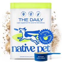 Multivitamínico para cães Native Pet The Daily 60 Scoops 11 em 1