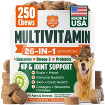 Multivitamínico para Cães Old Dog's Barn 26 em 1, 250 mastigáveis Multivitamínico para Cães Old Dog's Barn 26 em 1, 250 mastigáveis
