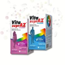 Multivitaminico para homem e mulher vitaminas Vita Supr AZ - UNIAO QUIMICA