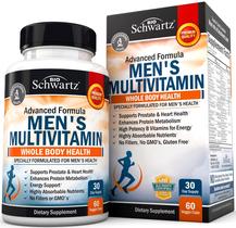 Multivitamínico para homens BioSchwartz com vitamina C, A, B, D3 E, zinco