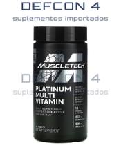 Multivitamínico Platinum Muscletech 90caps Importado Eua