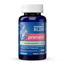 Multivitamínico pré-natal Mommy's Bliss com ferro e ácido fólico