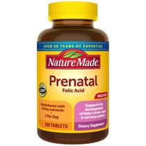 Multivitamínico Pré-Natal Nature Made - 250 Comprimidos (250 Dias)