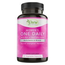 Multivitamínico Pure By Nature, um dia para mulheres, 60 cápsulas Multivitamínico Pure By Nature, um dia para mulheres, 60 cápsulas
