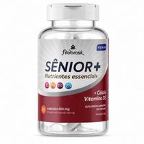 Multivitamínico Sênior + Cálcio Ferro Zinco Vit D 60 Cáps Multivitamínico Sênior + Cálcio Ferro Zinco Vit D 60 Cáps