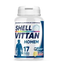 Multivitamínico Shell Vittan Homem c/ 60 Cápsulas - SHELL NUTRY LTDA