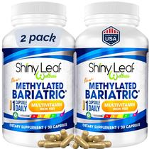 Multivitamínico Shiny Leaf Metilado Bariátrico Sem Ferro 60 Ct Multivitamínico Shiny Leaf Metilado Bariátrico Sem Ferro 60 Ct