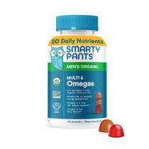 Multivitamínico SmartyPants para homens, gomas orgânicas 120u Multivitamínico SmartyPants para homens, gomas orgânicas 120u