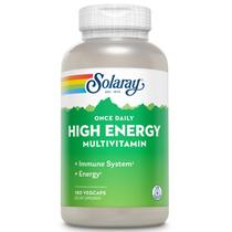 Multivitamínico SOLARAY, uma vez por dia, de alta energia, 180 cápsulas vegetais Multivitamínico SOLARAY, uma vez por dia, de alta energia, 180 cápsulas vegetais