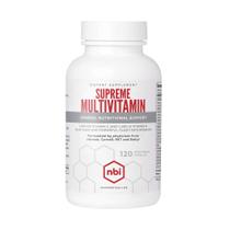 Multivitamínico Supreme Daily NBI com vitamina A, C, D, E, K, B6 e B12